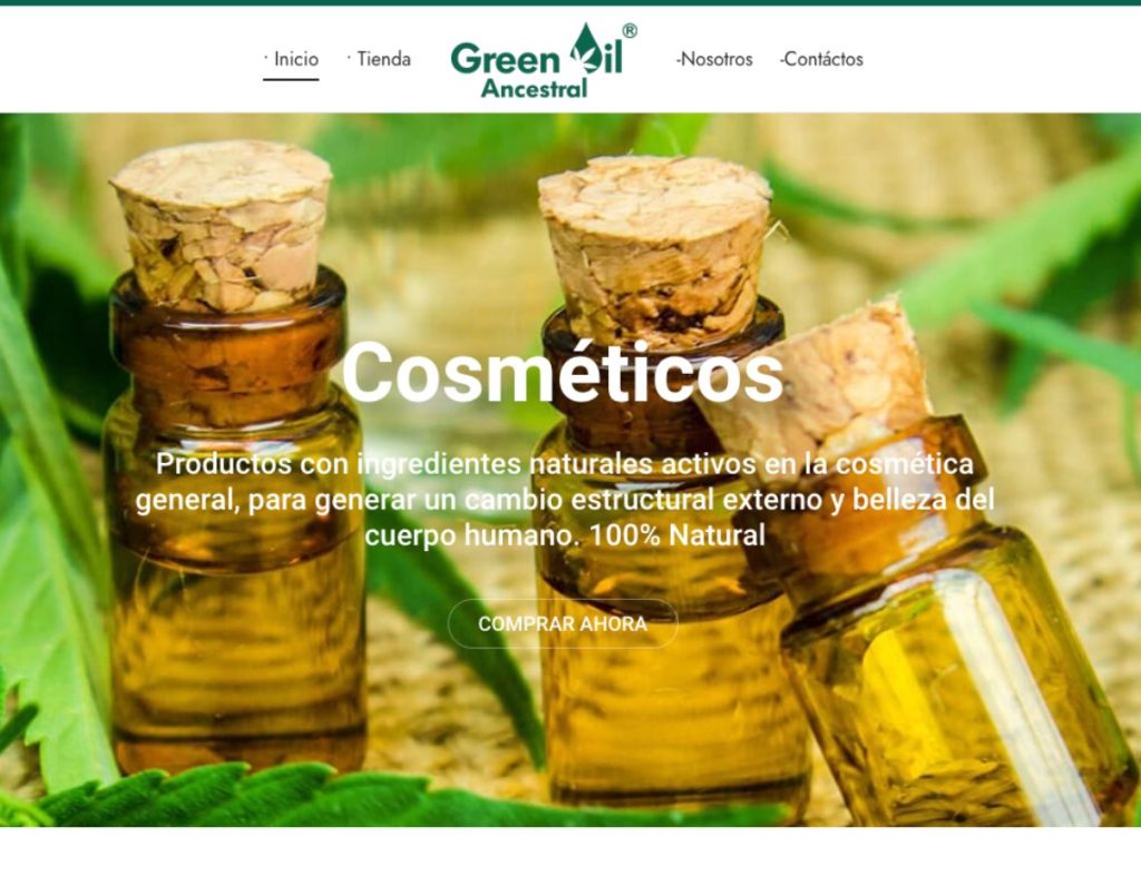 Green Oil Ancestral Colombia